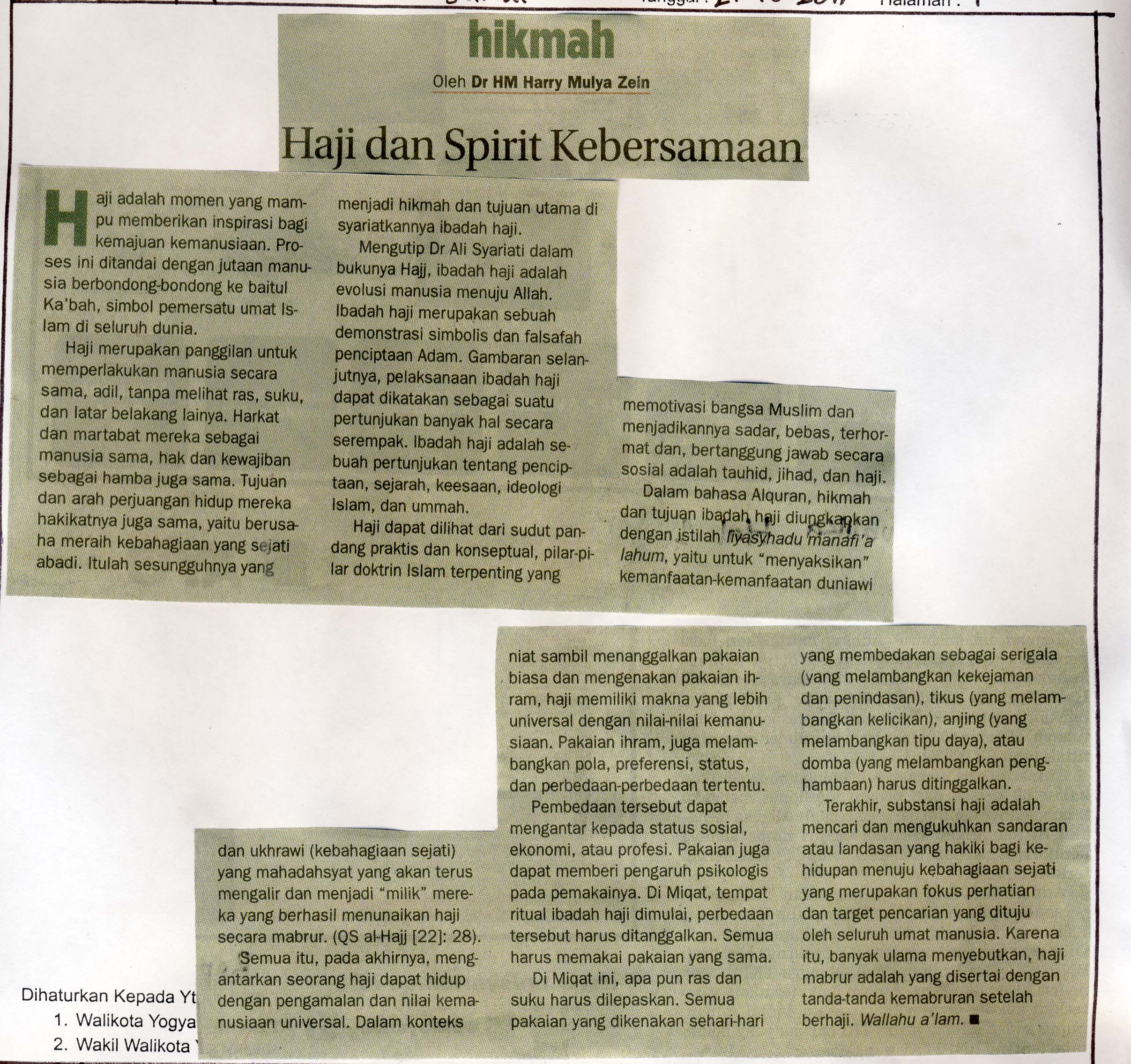 Kliping jogja terbaru